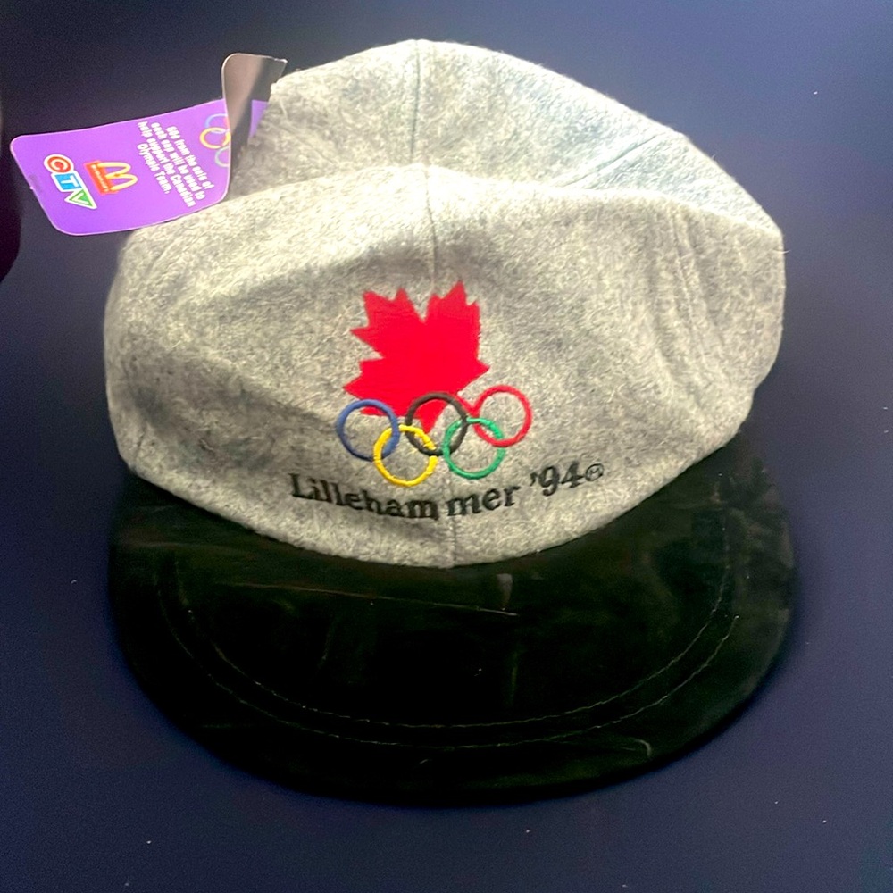 Vintage Lillehammer 94 Olympic Games Hat - Picture 1 of 4
